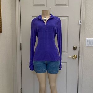 “KIRKLAND” 💜 SUPER CUTE 🤗 PURPLE PULLOVER TOP